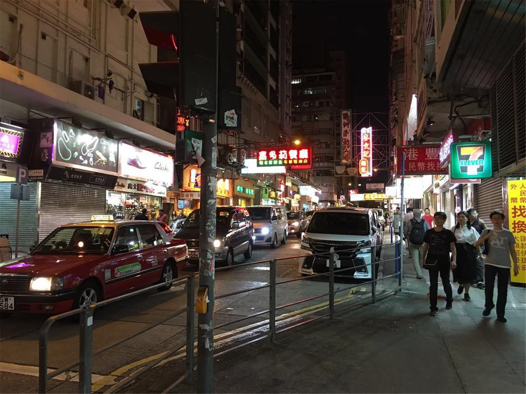 Mingdu Hostel Kowloon Stadt Exterior foto